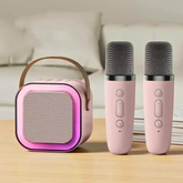 K12 Portable Karaoke Bluetooth Speaker with Mic & RGB